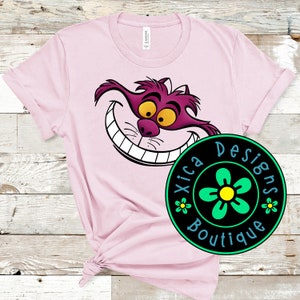 Cheshire Cat Face Shirt - Alice in Wonderland Costume Tee