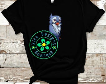 Kessie Blue Bird Shirt: Winnie The Pooh Family Trip Tee