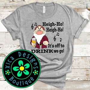 Grumpy Dwarf Beer Shirt: Epcot Food & Wine Festival Tee