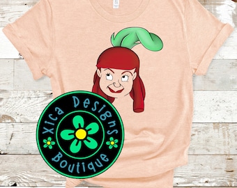 Anastasia Face Shirt: Cinderella Step-Sister Halloween Costume Tee