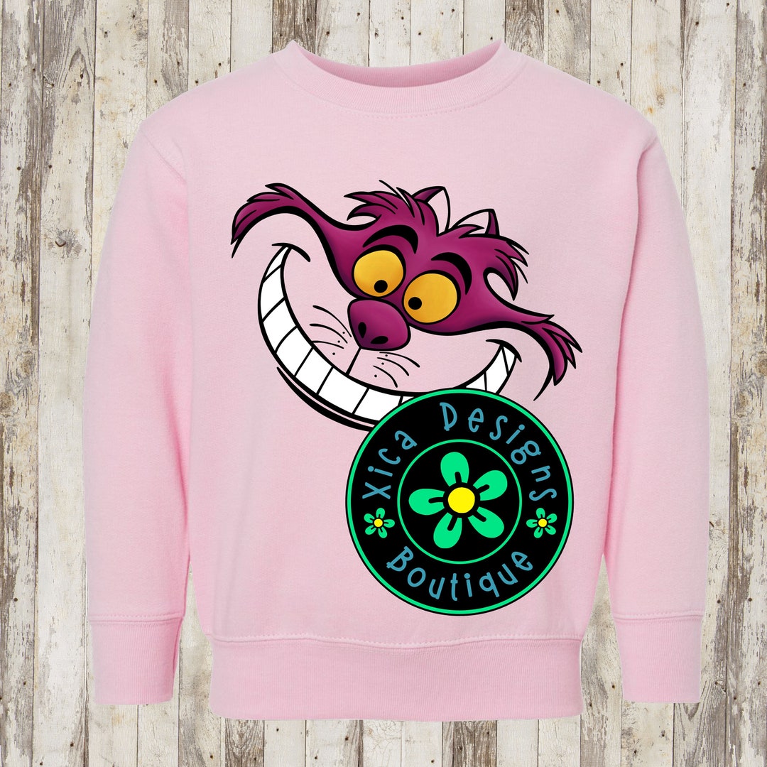 Cheshire Cat Sweatshirt, Alice in Wonderland Shirt, Costume Shirt