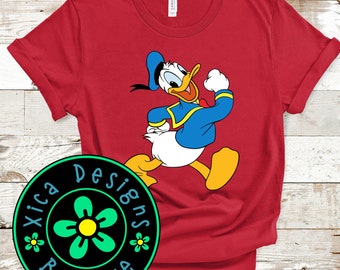 Donald Duck Graphic Tee, Disney Family Trip Shirt, Youth T-Shirt