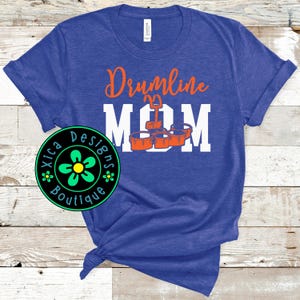 Drumline Mom Shirt, Tenor Drums, Drumline Shirt, High School Marching Band, College Marching Band Shirt, Percussion Shirt, Direct To Garment