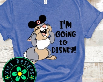 Thumper 'Going to Disney' Shirt - Family Trip Matching Tee