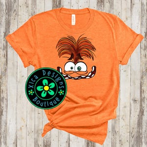Inside Out Anxiety Costume Shirt - Halloween DTG Shirt
