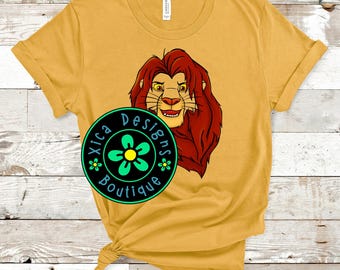 Simba Moods Short Sleeve White-black Men's / Women's T Shirt C569
