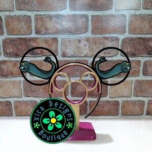 3D Printed Flotsam Mickey Ears - The Little Mermaid Headband