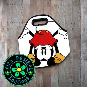 Mickey Insulated Lunch Tote Bags Sublimation