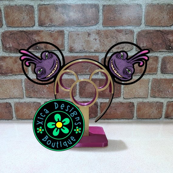 3D Printed Monsters Inc. Ears: Randall Mouse Ears Headband  display picture 1