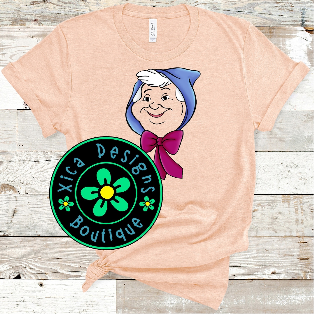 Fairy Godmother Face Shirt, Cinderella Shirt, Fairy Godmother Shirt