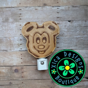 Mickey Waffle 3D Night Light, Disney LED Lamp, Sweet Home Decor, Perfect Gift for Disney Fans, Bedroom & Kitchen Light, Magical Glow