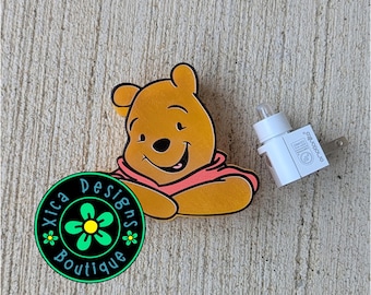 Winnie the Pooh 3D Printed Night Light, Disney 3D Printed Nightlight, 3D Printed LED Nightlight, 3D Printing Night Light, 3D Winnie The Pooh