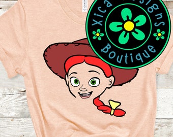 Jessie Cowgirl Shirt: Toy Story Halloween Costume Tee