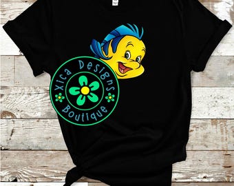Flounder 'The Little Mermaid' Unisex T-Shirt