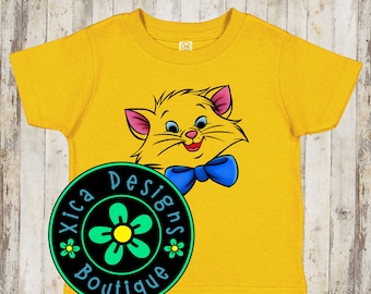 Toulouse Aristocats Shirt: Toddler Halloween Costume Tee