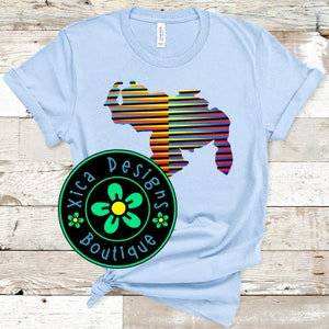 Venezuela Map T-Shirt: Tricolor Country Pride Shirt