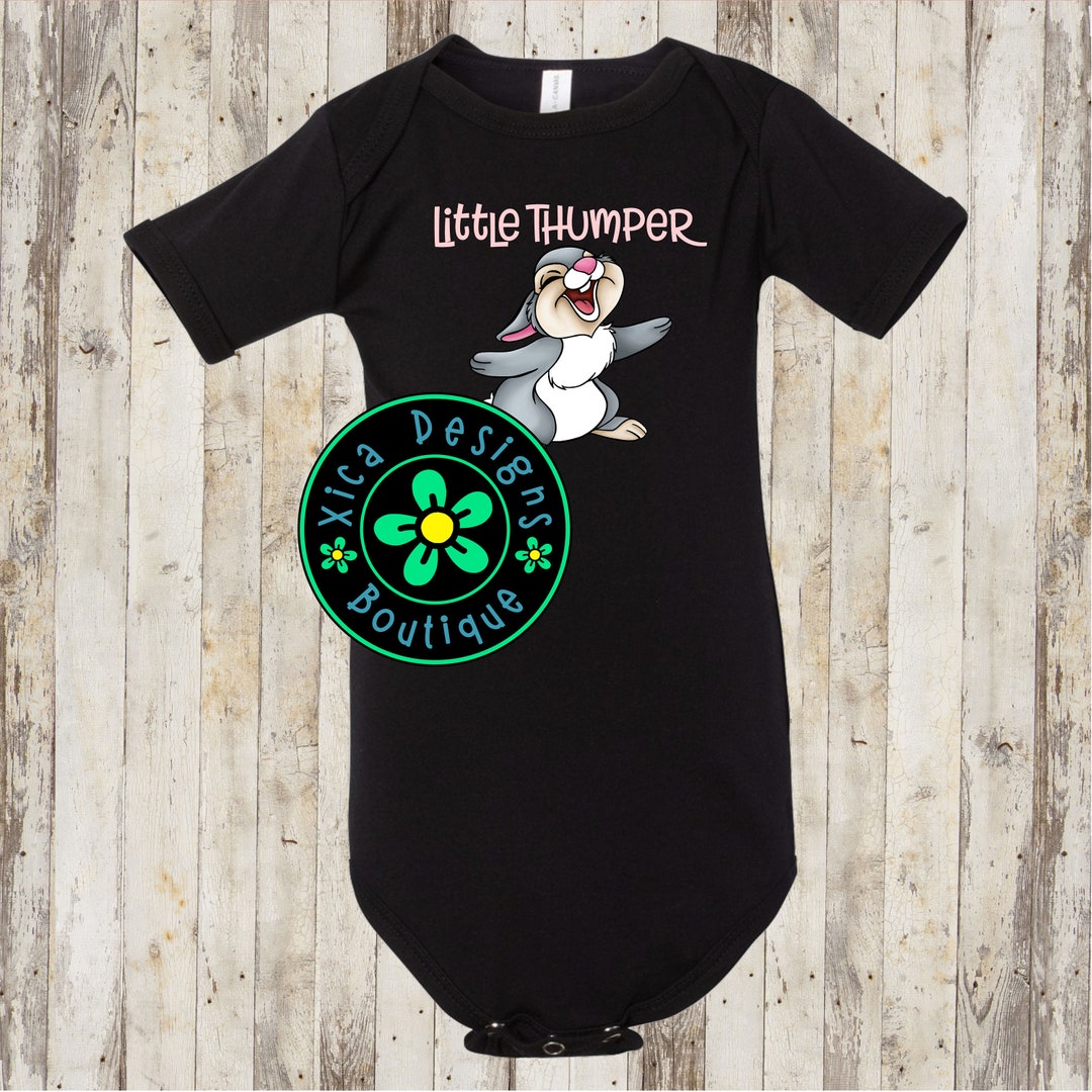 Little Thumper Baby Bodysuit: Trendy Infant One-piece