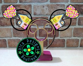 3D Printed Up House Mickey Ears Headband – Paradise Falls Mouse Ears