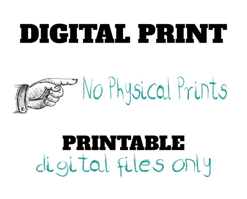 Puede incluir: Impresi&oacute;n digital, sin impresiones f&iacute;sicas. Archivos digitales imprimibles &uacute;nicamente. Una mano apunta al texto.