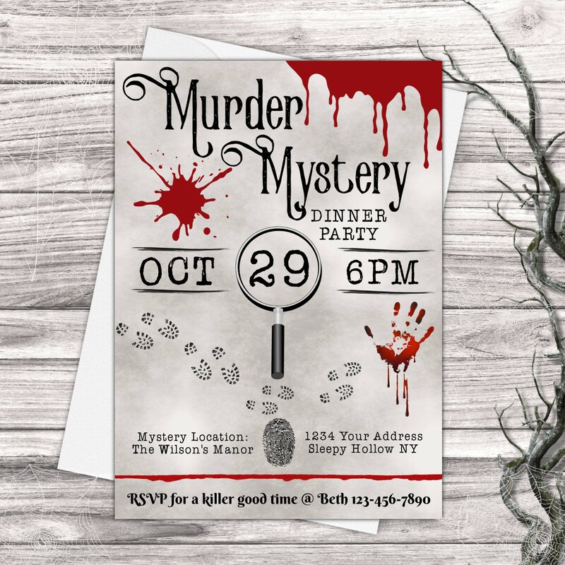 Mystery Party - Etsy