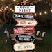 Movie Night Directional Sign Printable (digital Download) - Etsy