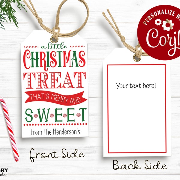 Christmas Tags Printable - Etsy