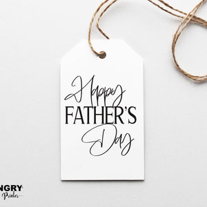 Printable Father's Day Tags, Happy Father's Day, Gift For Dad, Gift Tags, Father's Day Gift Favor Tags, Father's Day Gift, Dad Gift