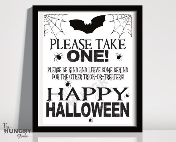 Halloween Signs Printable