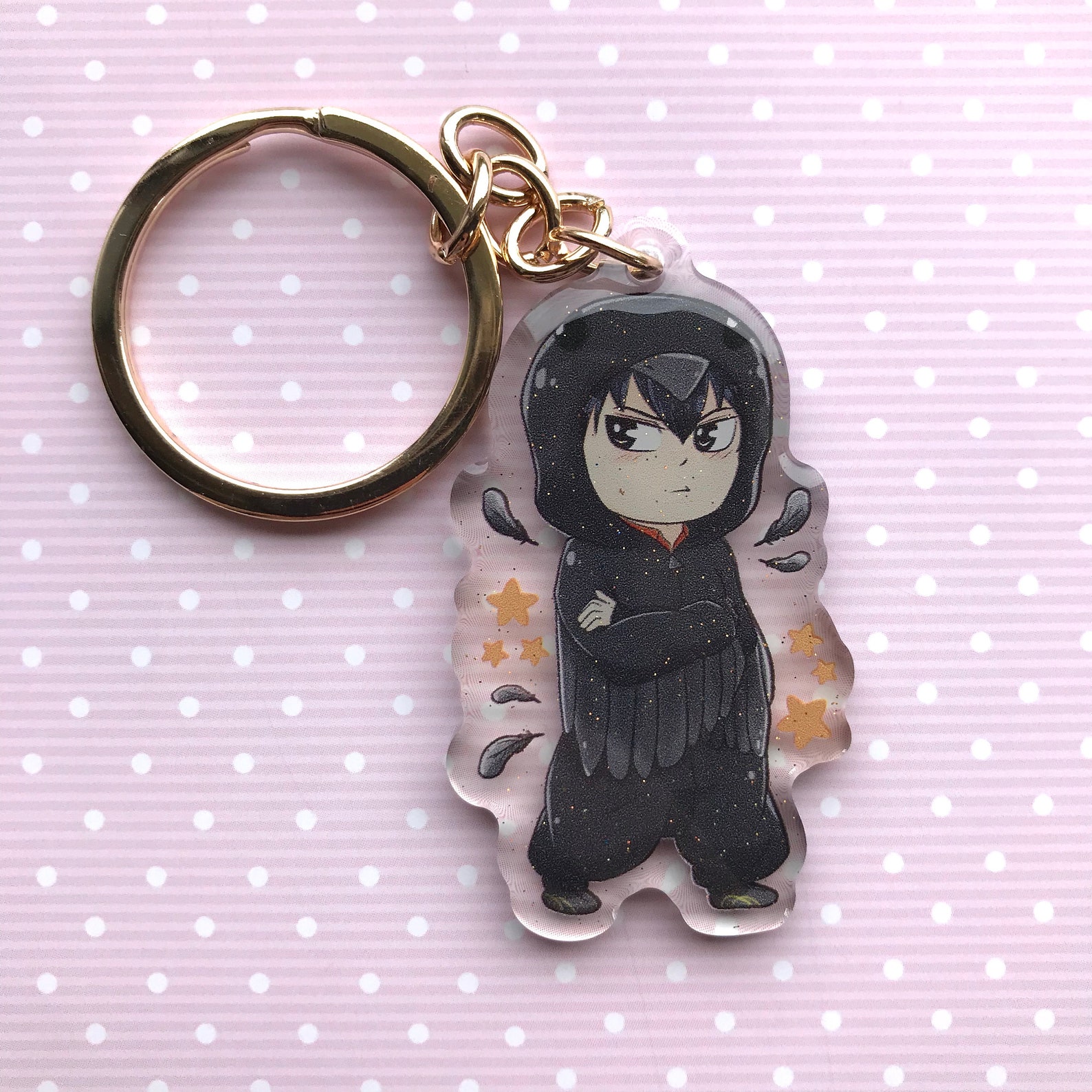 Haikyuu Onesie Glitter Charms | Etsy