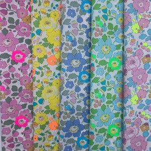 Liberty Tana Lawn Liberty Japan 2023 SS Neon Liberty “Betsy” F16th Bundle