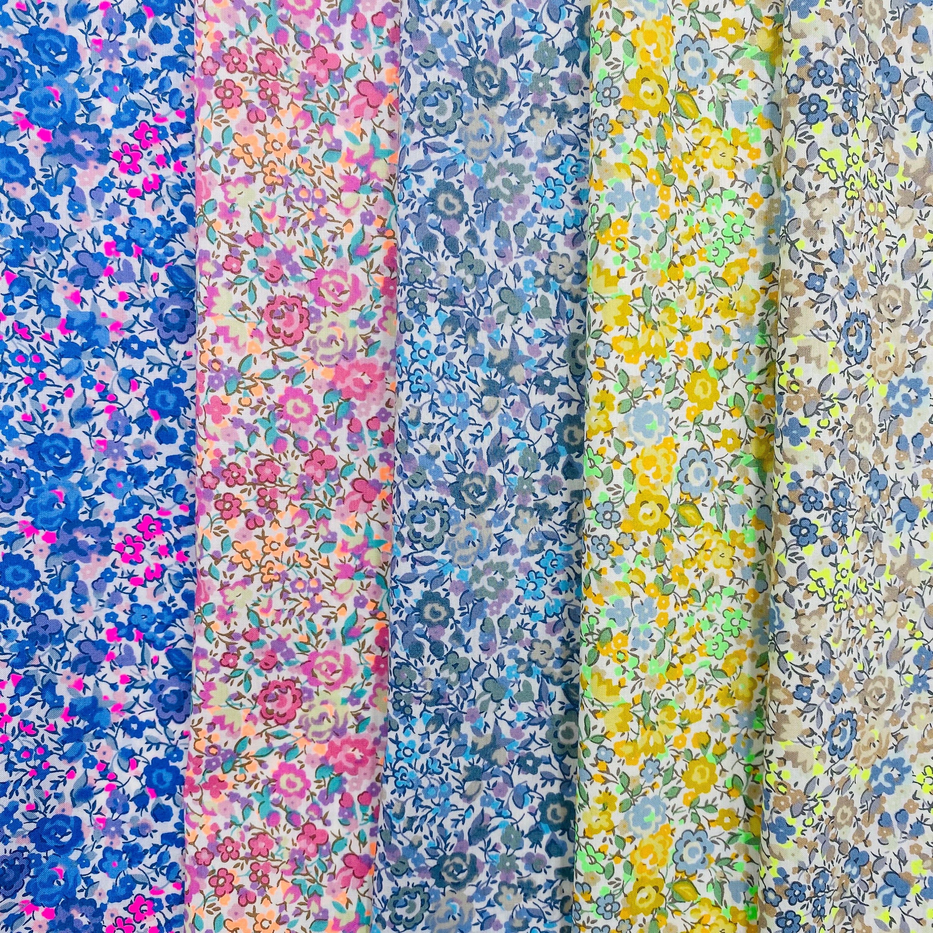 G.V.G.V.×LIBERTYガウン36 Liberty Tana Lawn Liberty Japan 2024 SS Neon Liberty “emma