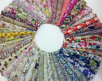 Liberty of London Tana Lawn 4"x 50 Charm Pack -Liberty Japan