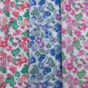 Liberty Tana Lawn X Liberty Japan “Momoko Blackberry” F16th Stoff 3 teilig