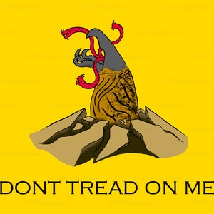 Dont Tread On Me, Gadsden Flag, Graboid, Printable Art, Wall Art, Poster