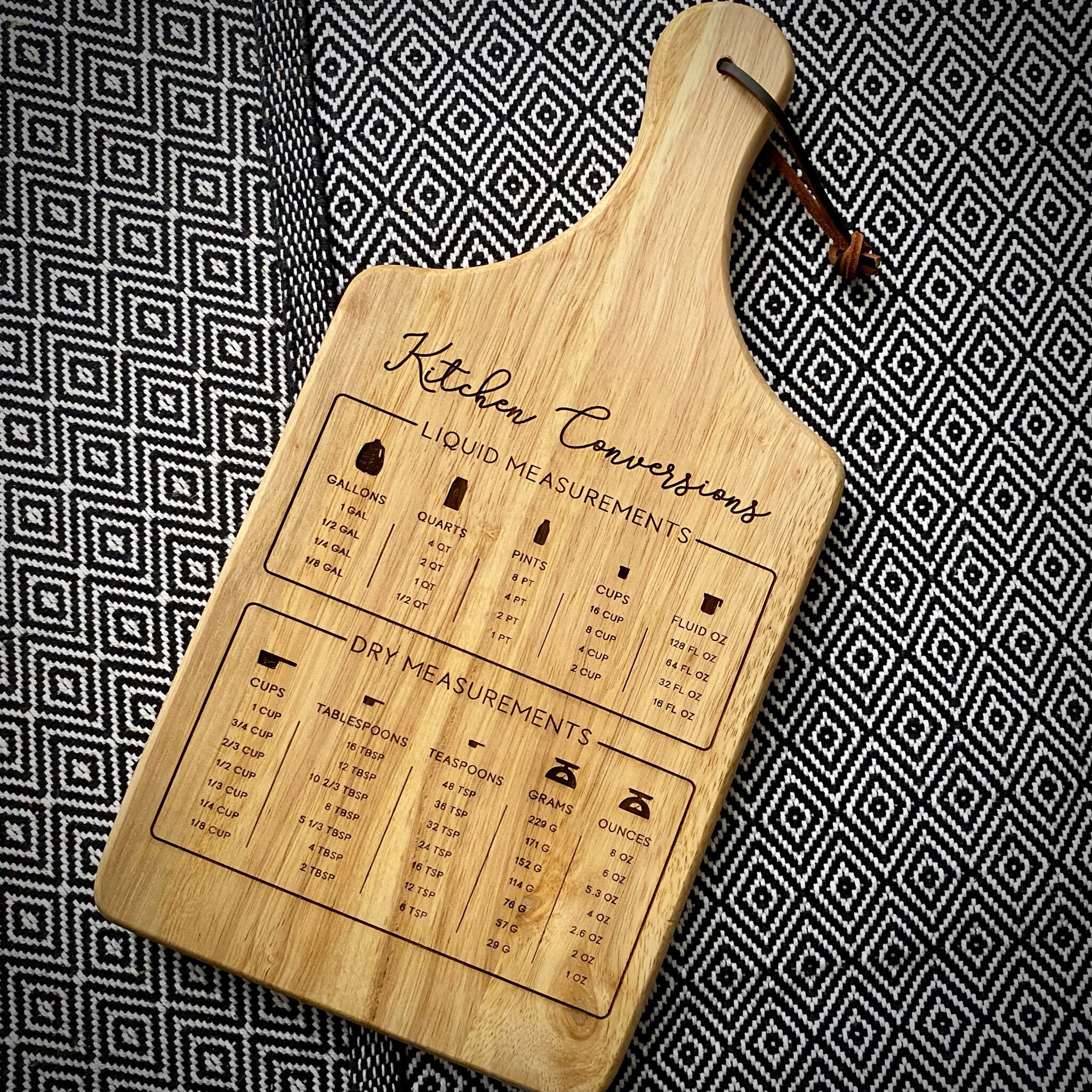 Chart Cutting Board 
