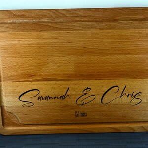 Large Cutting Board, Custom Cheese Board, BBQ Accessories, Wood Chopping Board