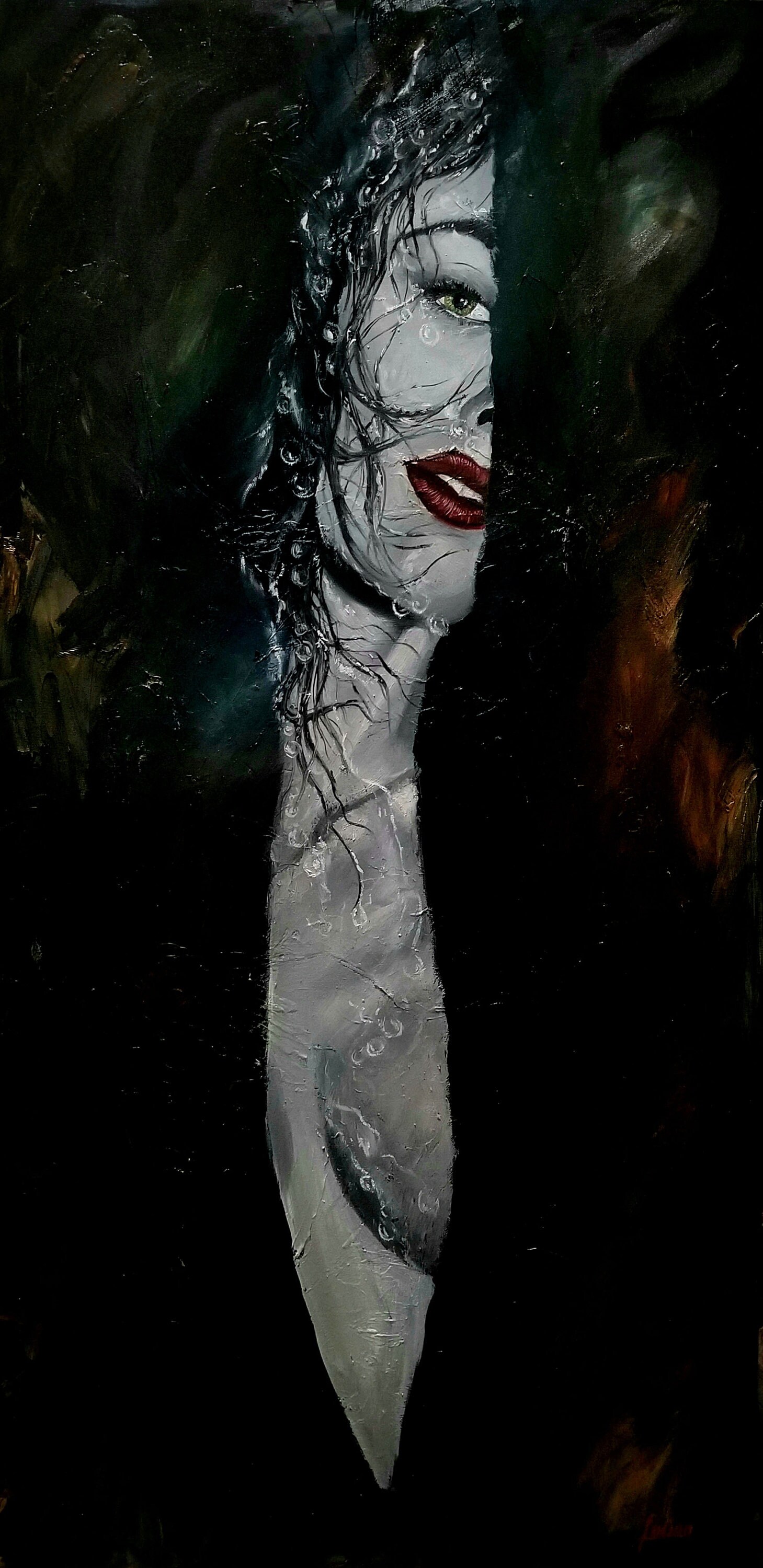 Sensual Abstract Instagram paintings contemporary Etsy