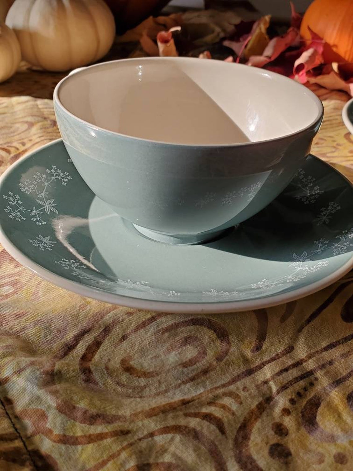 Beautifully Detailed Royal Doulton Tea Cup and Saucers Etsy