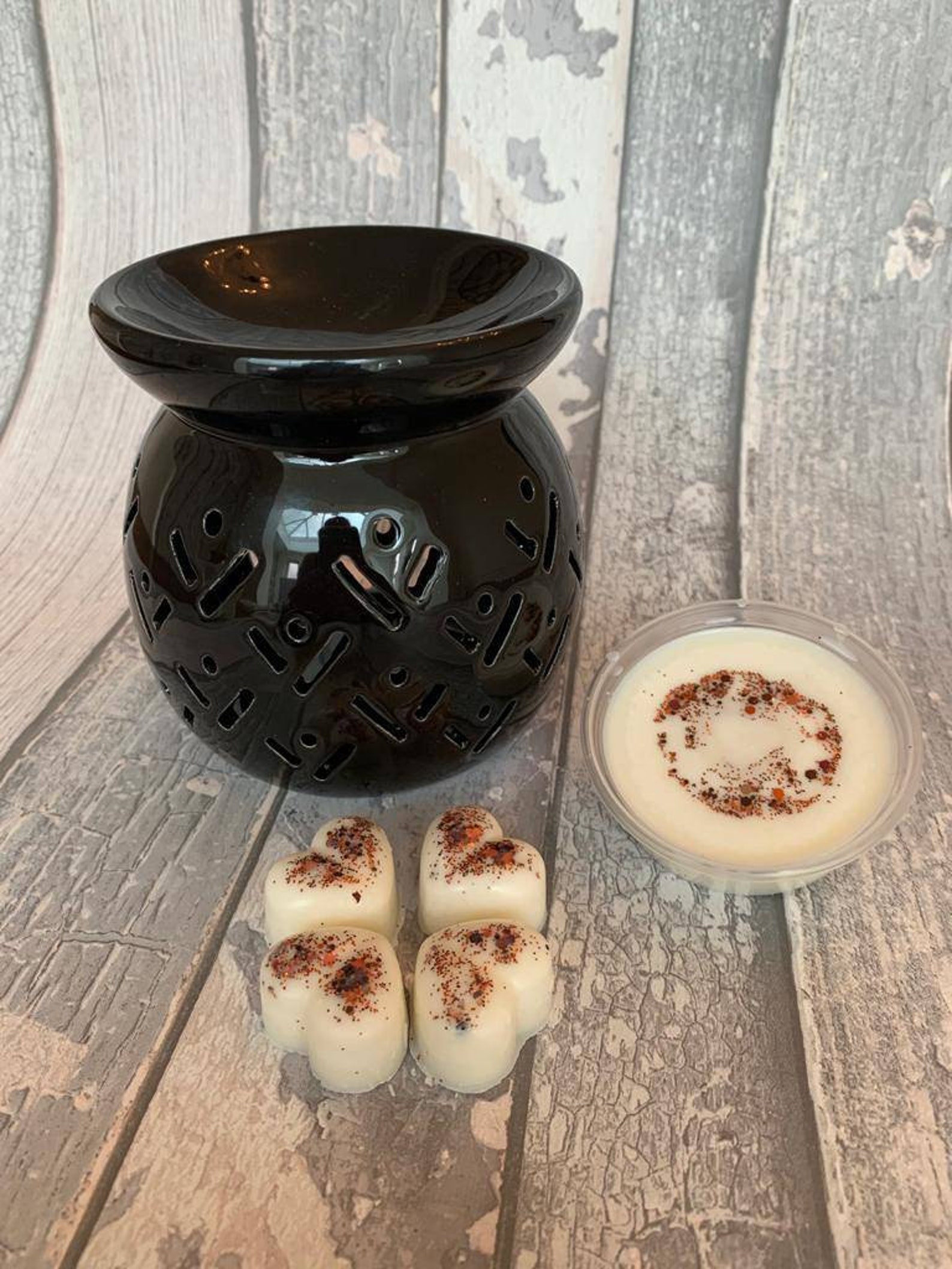 Wax Melt Burner Gift Set With 1pot and 4x Wax Melts Etsy UK