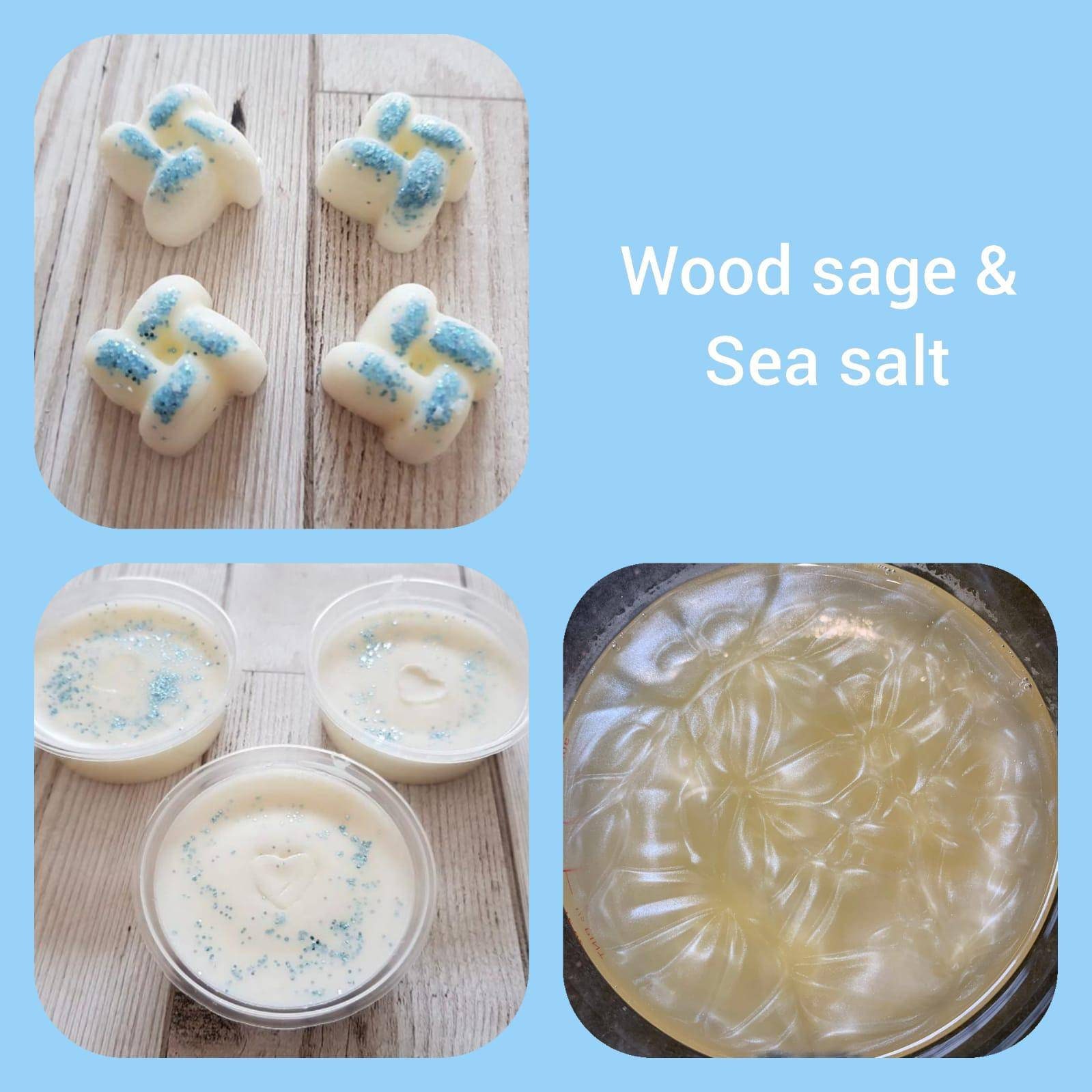 Wood Sage and Sea Salt Wax Melts - Etsy UK