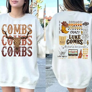 Luke Combs Music Tour Png, Vintage Combs Bullhead PNG, Country Music Png, Cowboy Combs Luke Combs Fan, Country Cowgirl Merch