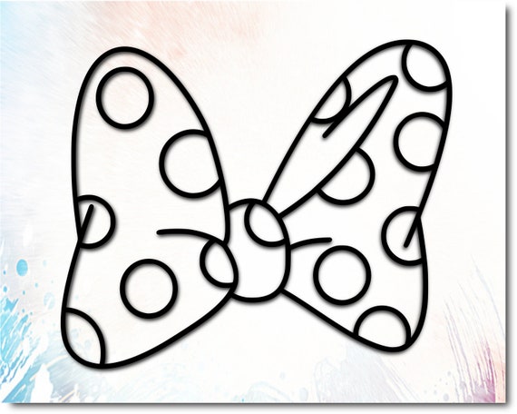 Download Free Minnie Mouse Bow Minnie Mouse Svg Bow Svg Minnie Mouse Bow Etsy SVG Cut Files