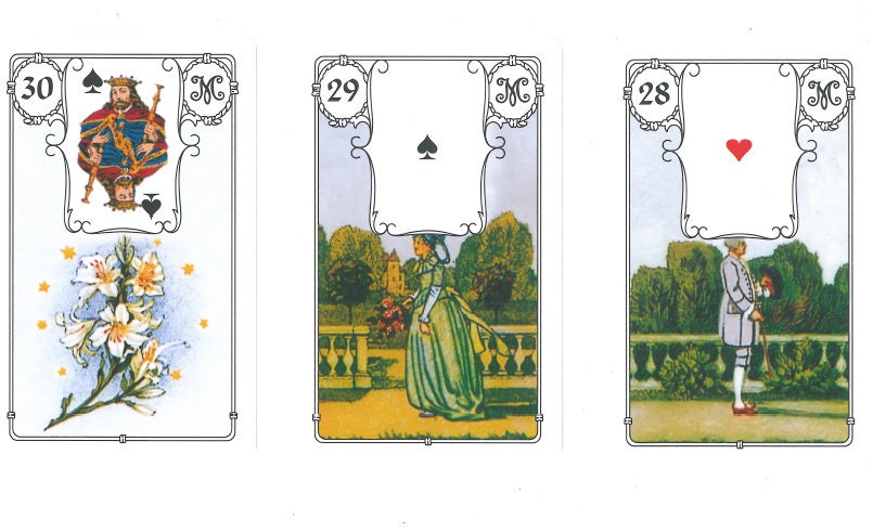 Printable Download PDF Tarot, Lenormand Cards Deck, 36 Cards Printable Download PDF Tarot, Lenormand Cards Deck, 36 Cards