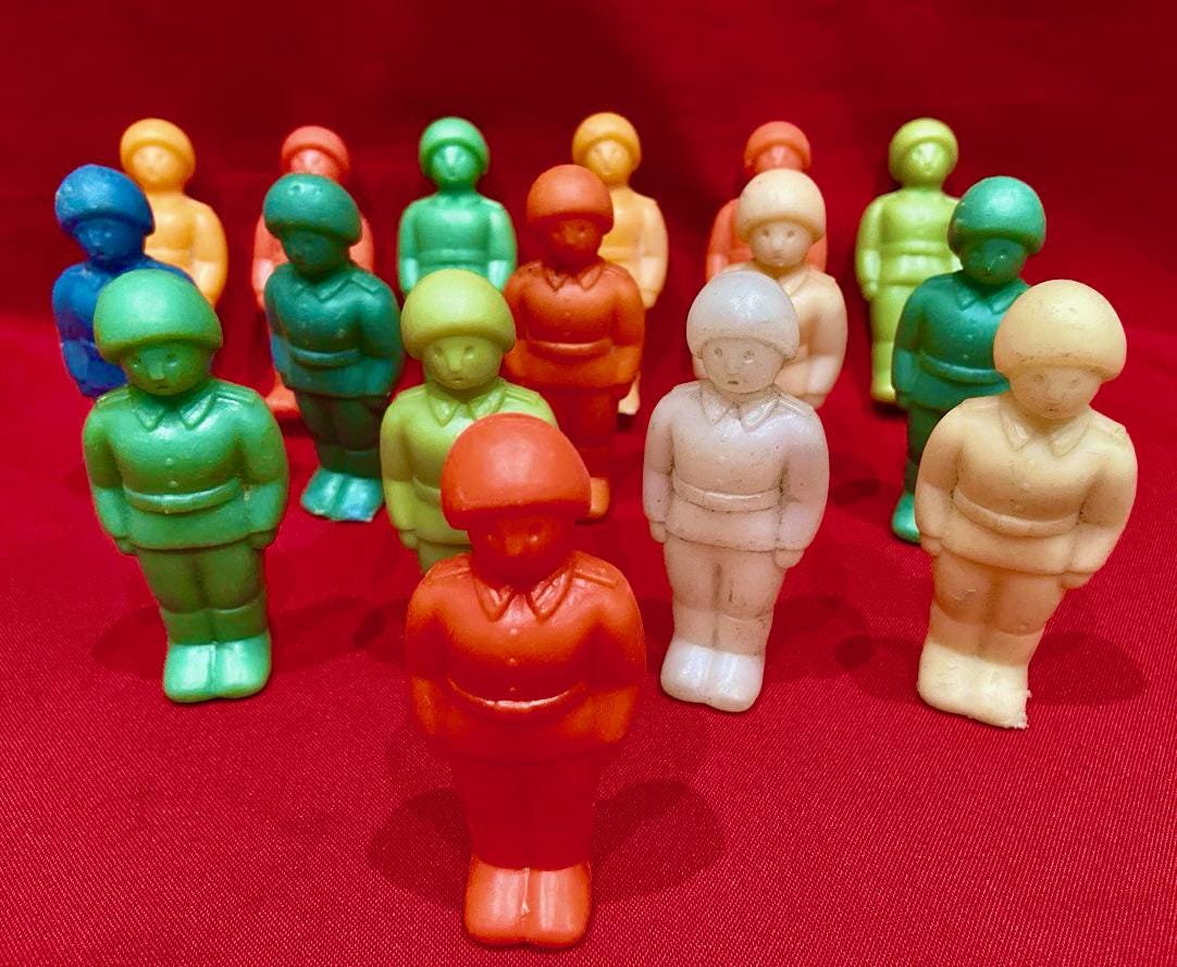 Giocattolo di plastica anni '70 Italia