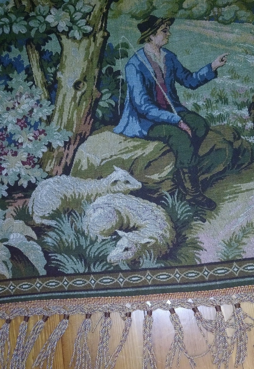 Soviet Vintage Rug, Wall Gobelin, USSR Carpet, Retro Tapestry, Vintage ...