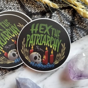Hex the Patriarchy Vinyl Sticker