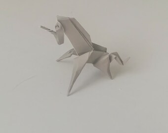 Origami Unicorn Etsy