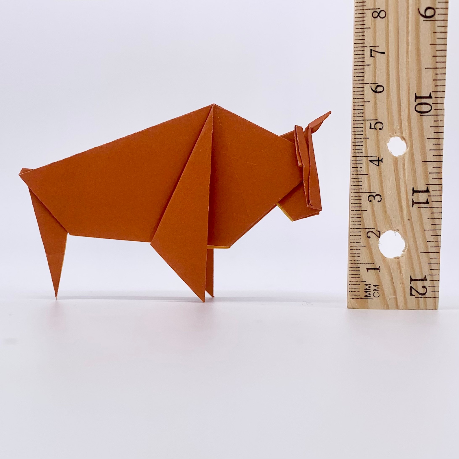 Origami Ox Origami Buffalo Etsy
