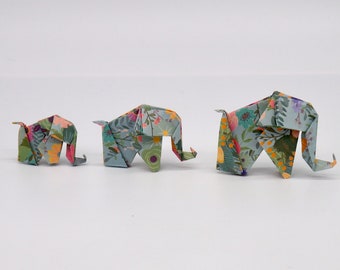 Origami Elephant Family - Ideal Gift For Anniversary and Birthdays