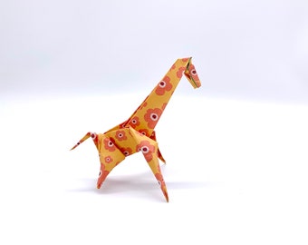 Origami  Floral Giraffe - Ideal Gift For Anniversary and Birthdays